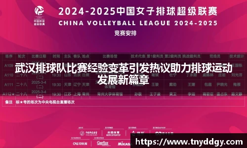 武汉排球队比赛经验变革引发热议助力排球运动发展新篇章